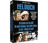 Claude Lelouch, vol. 2 : Un homme qui me plaît / Un autre homme, une autre chance / La vie, l'amour, la mort - coffret 3 DVD