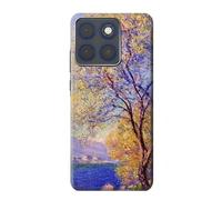 Claude Monet Antibes Seen from the Salis Gardens Etui Coque Housse pour Motorola Edge 70