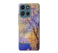 Claude Monet Antibes Seen from the Salis Gardens Etui Coque Housse pour Motorola Moto G (2026), G Play (2026)
