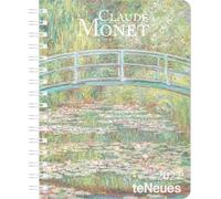 Claude Monet Diary 2027: Buchkalender 17x22 cm - Wochenplaner mit Kunstwerken von Monet, Schutzcover, internationalen Feiertagen & preforierten Notizzetteln für Monet-Fans & Kunstliebhaber