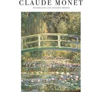 Claude Monet - imprimé "Nymphéas et pont japonais" PM7247 (30 cm x 40 cm) (Grün)
