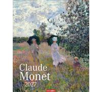 Claude Monet Kalender 2027: Kunstvoller Wandkalender mit impressionistischen Gemälden voller Farben und Licht. Großer Kunst-Kalender 2027. 46 x 55 cm. Hochformat