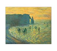 Claude Monet Kit de peinture par numéros pour adultes Motif falaises à Etretat 1886