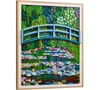 Claude Monet: le bassin aux nymphéas, harmonie verte