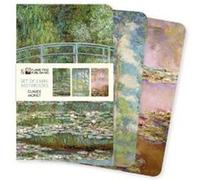 Claude Monet Set of 3 Mini Notebooks Claude Monet Set of 3 Mini Notebooks (Auteur)