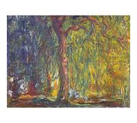Claude Monet Weeping Willow XL Giant Panel Poster (8 Sections) Affiche