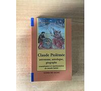 Claude ptolemee astronome astrologue géographe connaissance et representation du