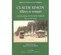 Claude simon: allees et venues