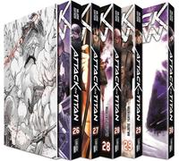 Claudia Peter H Attack on Titan, Bände 26-30 im Sammelschuber mit Extra: (Poche)