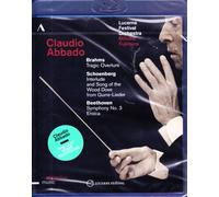 Claudio Abbado - Mihoko Fujimuta : Lucerne Festival Orchestra : Brahms Tragic Overture - Schoenberg : Interlude And Song Of The Wood Dove - Beethoven : Symphony N°3 Eroica