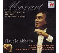 Claudio Abbado Mozart: Symphonies Nos. 23, 36 & Sinfonia concertante, K. 36 (CD)