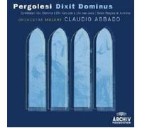 CLAUDIO ABBADO "PERGOLESI DIXIT DOMINUS SALVE.." CD NEW