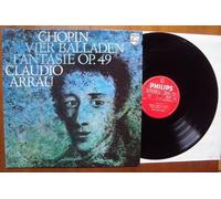 Claudio Arrau - 4 Balladen. Nr. 1 - 4 und Fantasie op. 49. Claudio Arrau Stereo