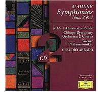CLAUDIO/CSO ABBADO - SINFONIEN 2,4 2 CD NEUF