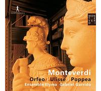 Claudio Monteverdi: L´orfeo, Il Ritorno D´ulisse in Patria, L´incoronazione Di Poppea