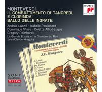 Claudio Monteverdi Monteverdi: Il Combattimento Di Tancredi E Clorinda/... (CD)