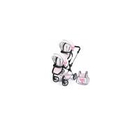 CLAUDIO REIG Chaise double pour poupées - Bébé Paseo (RER26221), gemelar muñecas, Plastique, Aquamarin