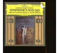 CLAUDIO/WP ABBADO - SINFONIEN 2+5 CD NEUF BEETHOVEN,LUDWIG VAN