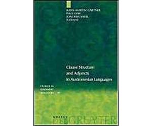 Clause Structure And Adjuncts In Austronesian Languages