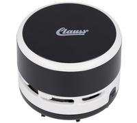 Clauss 2Clean Aspirateur de Table Noir, Mini aspirateur comme Gadget de Bureau, Idéal pour Le Bureau, la Maison ou la Voiture, 2 x Piles AA (Non incluses), Facile à Nettoyer, CL-50001 00