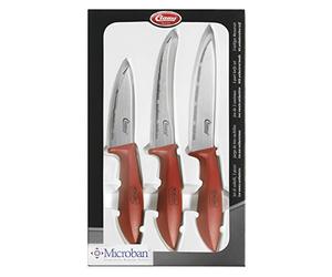 Clauss CE2601016 Lot de 3 Couteaux Acier Inoxydable 7,7/9,9/11 cm