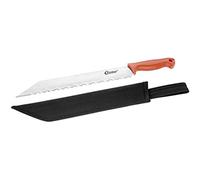 Clauss CL-40000 00 Couteau isolant avec étui en plastique Lame en acier 34 cm Manche en plastique Orange 47,5 cm
