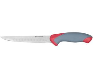 Clauss t-18416 couteau avec revêtement nitrure de titane, lame 16 cm gris/rouge