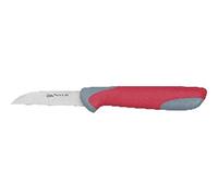 Clauss t-18428 couteau avec revêtement nitrure de titane la lame : 6 cm (gris/rouge)