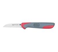 Clauss t-18428 couteau avec revêtement nitrure de titane la lame : 6 cm (gris/rouge)