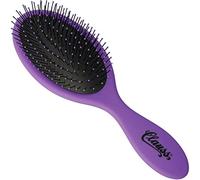 Clauss Wash & Brush Brosse à cheveux longs avec coussin d'air et poils flexibles en nylon Violet/noir 70 g