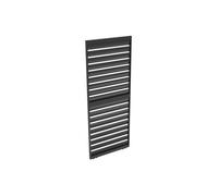 Claustra brise soleil en aluminium pour pergola bioclimatique - L93 cm x H234 - anthracite - COSMA