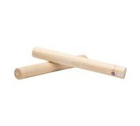 Claves en bois - 18 cm - Instrument de musique - Lot de 2 - Pour enfant dès 3 an
