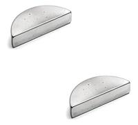 Clavette demi lune - CASTELGARDEN - 2 pièces - 4x6.1x15.3mm - Support de lame tondeuse