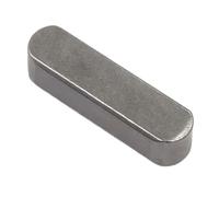 Clavette plate en acier au carbone haute résistance, clavette plate type A, axe carré for moteur, goupille en acier M6, M7, M8(M8x7x45)