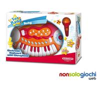 Clavier 18 Touches Avec Microphone Jeu Bébé BK 1825 Bontempi -nuovo-italia