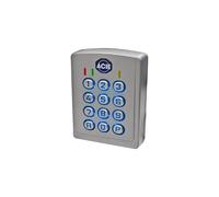 Clavier 2 Relais, 60 Codes, Touches métal, boîtier métal 12/24v résiné pour Alarme et contrôle d'accès électronique résiné