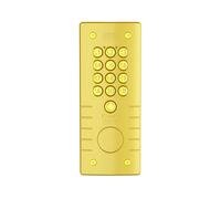 Clavier 22 Codes Zamac Champagne - Urmet CE20 CE20ZC54