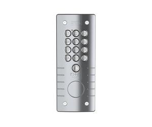 Clavier 22 Codes Zamac Gris - Urmet CE20 CE20ZG54