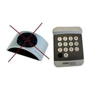 Clavier à code Novo Digy King Gates - 4 canaux - 433,92 MHz - Garantie 2 ans - IP 54
