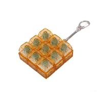 Clavier à LED Fidget Toy pour gérer l'énergie nerveuse et améliorer l'attention dans différents paramètres (même couleur - Orange)