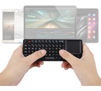 Clavier À Pavé Tactile Sans Fil 2.4g, Mini Clavier Sans Fil Usb2.0 Avec 69 Touches Rétroéclairées, Avec Pavé Tactile, Indicateur Ir, Récepteur Et Câble Usb Pour Ps3/4 Pour Xbox 360