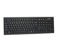 Clavier - A4Tech - KR-85 - Filaire - USB - QWERTY - Noir