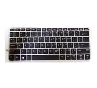 Clavier américain bien testé pour EliteBook Clavier d'ordinateur portable Cadre argenté Clavier d'ordinateur portable mignon sans rétroéclairage