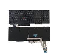 Clavier américain de rechange pour ordinateur portable Lenovo Thinkpad E15 Gen 1 E15 Gen 2 2020 (20T8 20T9 20TD 20TE)
