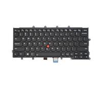 Clavier américain/russe for ordinateur portable, compatible avec Lenovo, IBM, ThinkPad, X230S, X240, X240S, X250, X250S, X260, X270, 04X0213, 04X0177, 04Y0914, avec rétroéclairage(SP With Mouse)