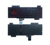 Clavier Anglais for Ordinateur Portable, Compatible avec ASUS, TUF Gaming FX505, FX505G, FX505D, FX505GD, FX505GE, FX505GM, FX505DY, FX505DV, FX505DT, rétroéclairage US(No Backlight)