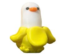 Clavier Anti-Stress | Déco Bureau Canard Banane,Jouet à Presser pour et Adultes en Classe, Bureau, Voiture, Avion, Anniversaire ou Voyage