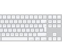 Apple Magic Keyboard avec Touch ID et pavé numérique pour Les Mac avec Puce Apple - Danois - Touches Blanches