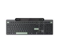 Lenovo - Clavier - auto-rechargeable - sans fil - Bluetooth 5.1 - QWERTY - Espagnol - noir - boîtier marron Noir