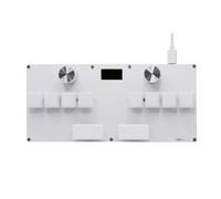 Clavier avec Bouton écran Copie pâte CM51 OSU DJ Max Compatible avec Les commutateurs commutateurs magnétiques à déclenchement Rapide (CM51-2 White)